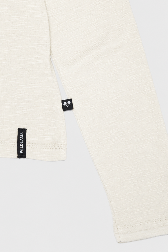 Polera Muri Orgánica Beige Mujer