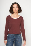 Polera Muri Orgánica Burdeo Mujer-3