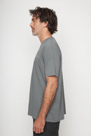 Polera Rolan Orgánica Verde Hombre-4