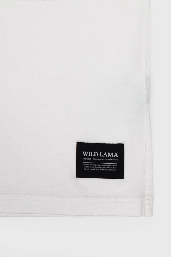 Polera Rolan Orgánica Blanca Hombre