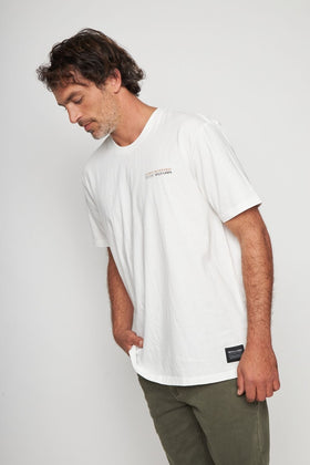 Polera Rolan Orgánica Blanca Hombre
