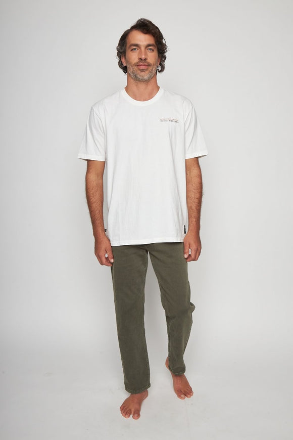 Polera Rolan Orgánica Blanca Hombre