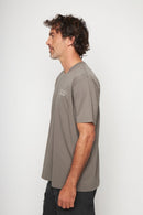 Polera Rolan Orgánica Café Hombre-3