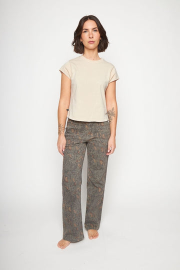 Polera Sari Orgánica Beige Mujer - 0