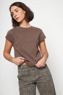 Polera Sari Organica Café Mujer-2
