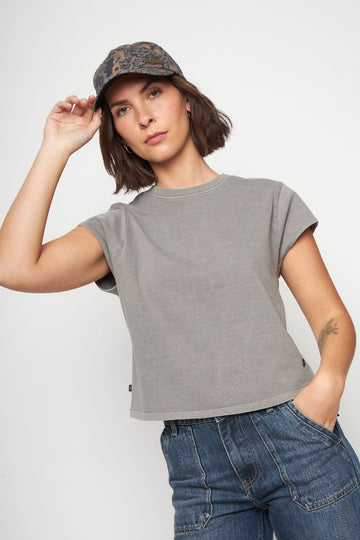 Polera Sari Organica Gris Mujer - 0