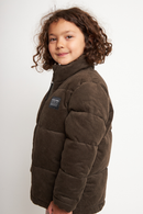 Parka Lauca Corduroy Orgánica Café Kids-3