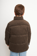 Parka Lauca Corduroy Orgánica Café Kids-6