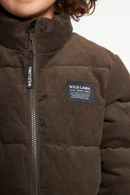 Parka Lauca Corduroy Orgánica Café Kids-7