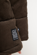 Parka Lauca Corduroy Orgánica Café Kids-9