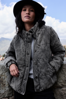 Parka Virae Orgánica Negra Mujer-1