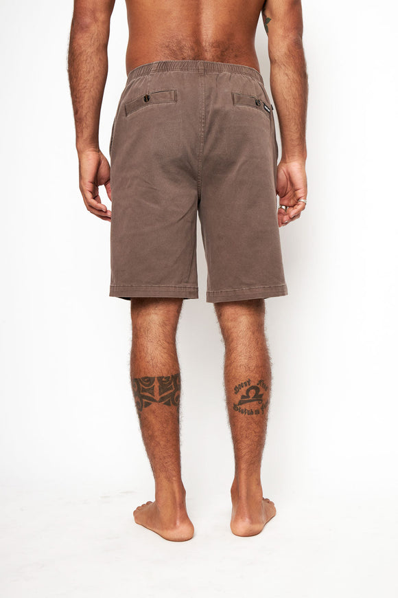 Short Borea Orgánico Café Hombre