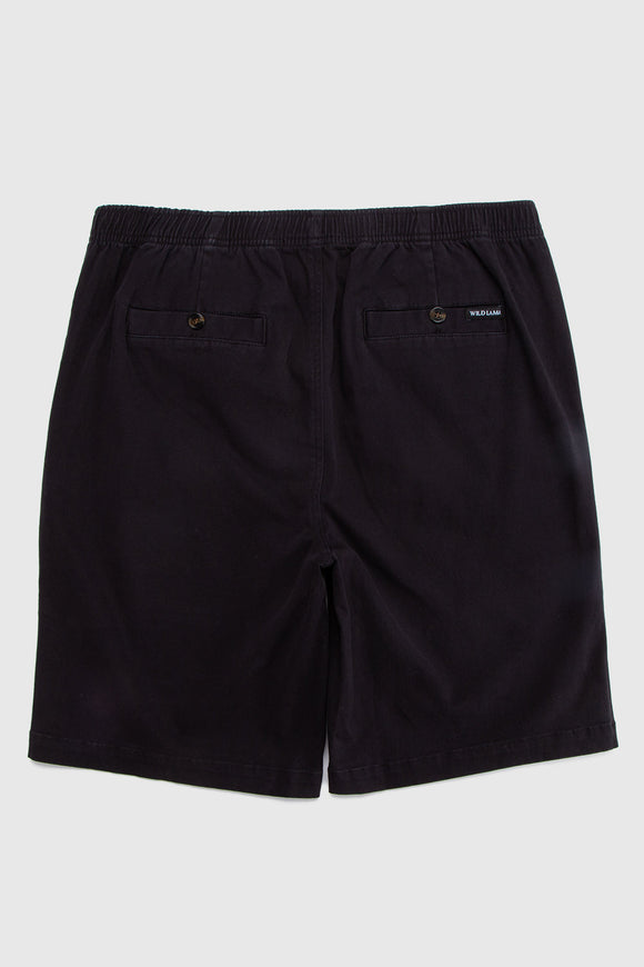 Short Borea Orgánico Negro Hombre