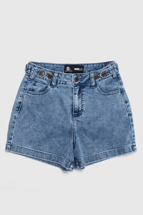 Short Nix Orgánico Denim Mujer