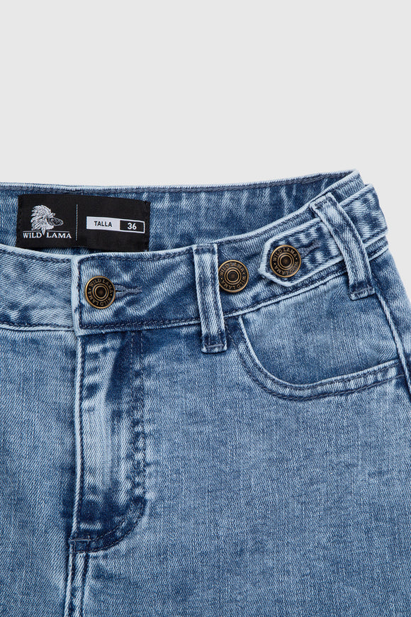 Short Nix Orgánico Denim Mujer