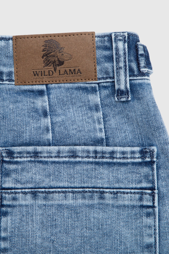 Short Nix Orgánico Denim Mujer