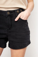Short Nix Orgánico Denim Negro Mujer-4