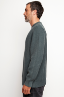 Sweater Rau Orgánico Verde Hombre-3