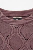 Sweater Trino Orgánico Rosado Mujer-8