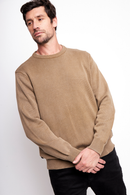 Sweater Tros Orgánico Café Hombre-1