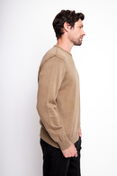 Sweater Tros Orgánico Café Hombre-3