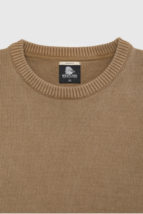 Sweater Tros Orgánico Café Hombre