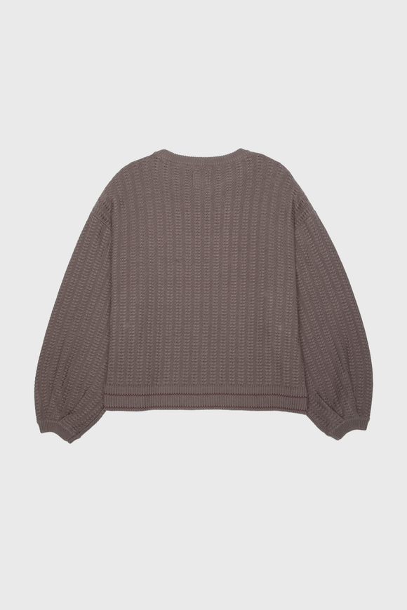 Sweater Noa Orgánico Café Mujer