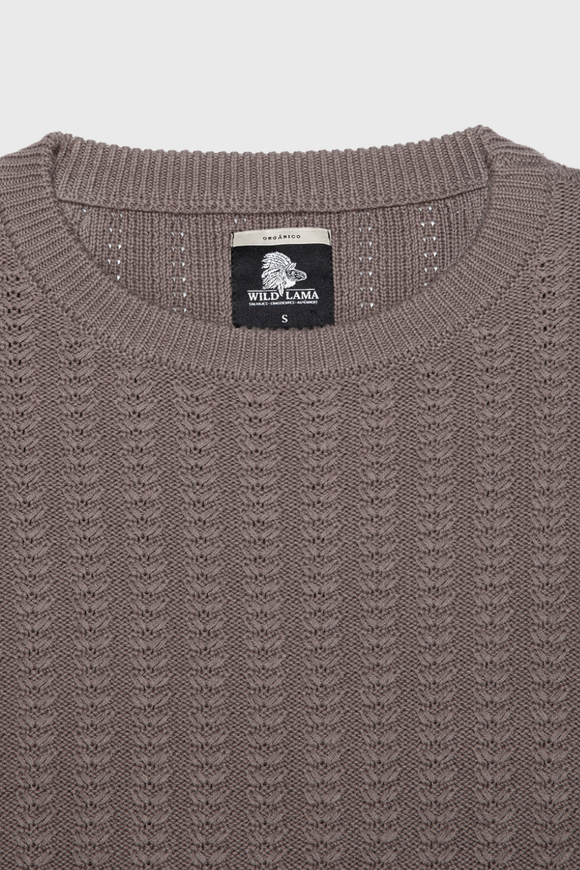 Sweater Noa Orgánico Café Mujer