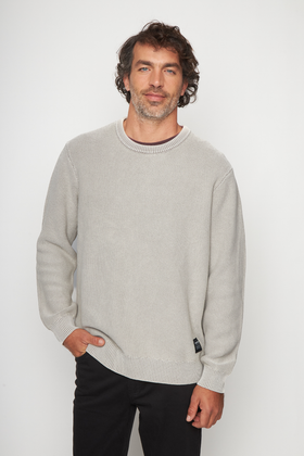 Sweater Toru Orgánico Beige Hombre