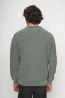 Sweater Toru Orgánico Petróleo Hombre-4
