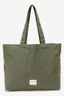 Tote Bag Taca Reciclada Verde Militar-3