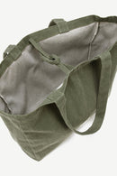 Tote Bag Taca Reciclada Verde Militar-4