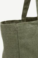 Tote Bag Taca Reciclada Verde Militar-5