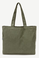 Tote Bag Taca Reciclada Verde Militar-7