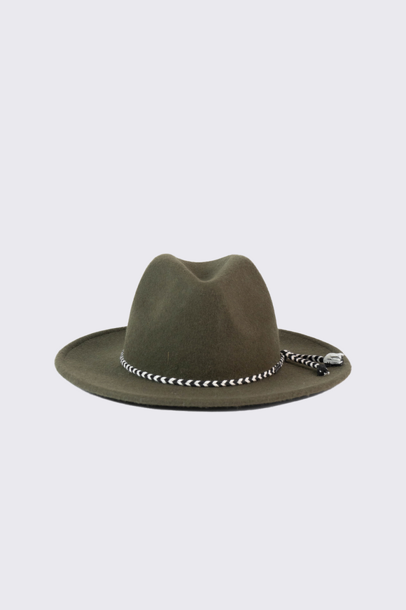 Sombrero Lana Coachella Verde | Wild Lama