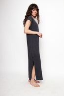Vestido Far Orgánico Gris Mujer-9