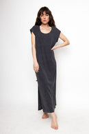 Vestido Far Orgánico Gris Mujer-8