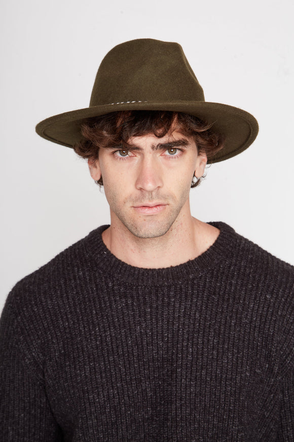 Sombrero Lana Coachella Verde | Wild Lama