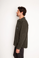 Chaqueta Cordero Orgánica Verde Hombre-3