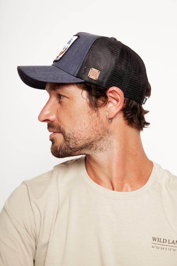 Jockey Martin Pescador Con Causa Azul Marino