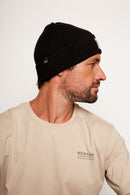 Gorro Greg Fibras Naturales Negro-5