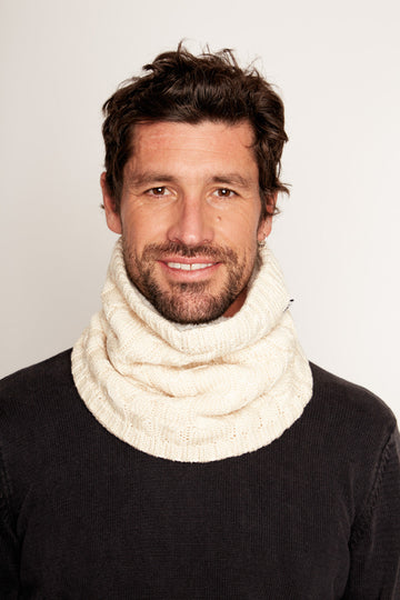 Neckwarmer Reciclado Crema