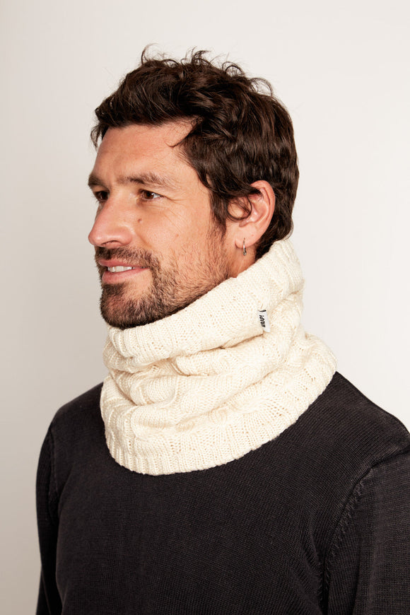 Neckwarmer Reciclado Crema