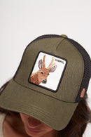 Jockey Huemul Con Causa Verde Militar-5