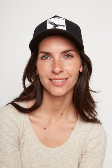 Jockey Cóndor Ripstop Algodón Orgánico Negro - 0