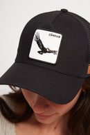 Jockey Cóndor Ripstop Algodón Orgánico Negro-4