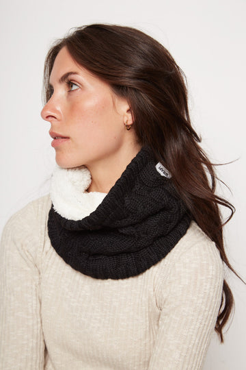 Cuello Efra Reciclado Negro - 0