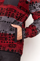 Polar Lava Man Reciclado Burdeo Full Print Hombre | Wild Lama