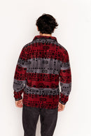 Polar Lava Man Reciclado Burdeo Full Print Hombre | Wild Lama