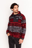 Polar Lava Man Reciclado Burdeo Full Print Hombre | Wild Lama